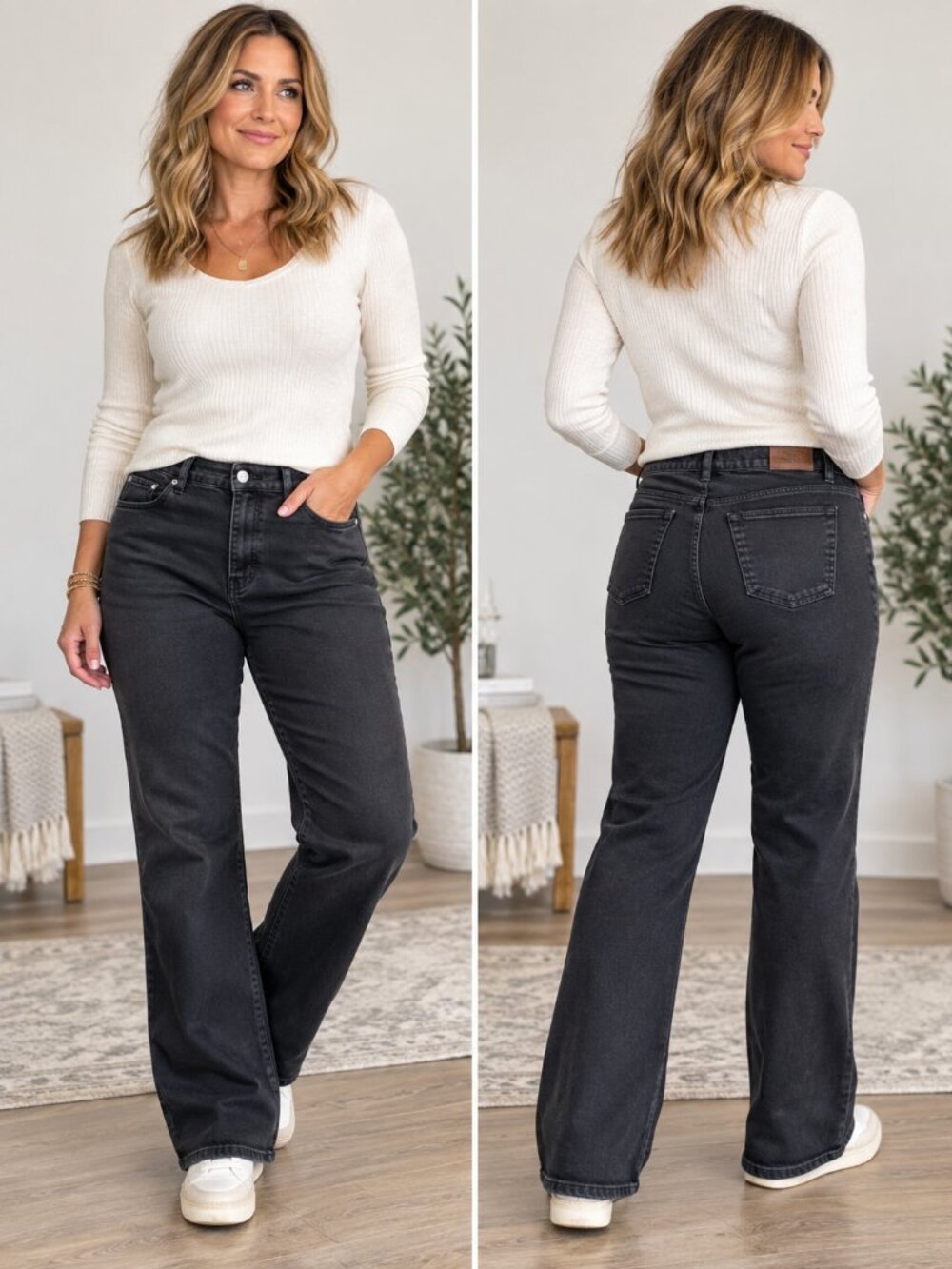 Ralph Lauren Lauren Jeans Co. Black Bootcut Jeans Women’s Size 14